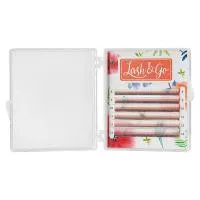 Цветные ресницы Lash&Go (Лэш енд гоу) микс Белый 6 линий