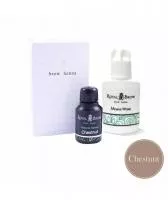Royal Brow (Роял Бров) Хна для бровей+мин.раствор, chestnut, 15+15мл