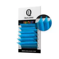 Ресницы Oko Lashes Fantasy Неон Синий mix (6 линий)