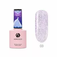 Закрепитель хамелеон для гель-лака  Frosty Top №03 со светоотражающими частицами, ADRICOCO, 8 мл