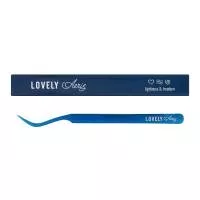 Пинцет для наращивания ресниц Lovely, серия Aeris, тип Изогнутый