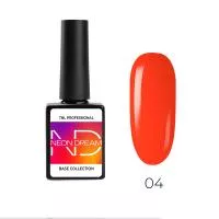 Цветная база TNL Neon dream base №04 - манговый чизкейк (10 мл.)