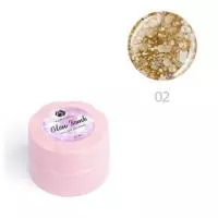 Гель для дизайна ногтей ADRICOCO Glow Bomb №02 Медовый блеск (6 мл.)