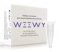 Составы для ламинирования и ботокса ресниц WEEWY (Активная версия) (Набор для ламинирования ресниц (#1 + #2 + #3), 1 мл)