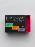 Валики для ламинирования ресниц “Pretty eyes “ (набор из 4 валиков, S/XL), Розовые