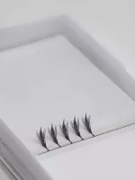 Ресницы черные пучки-перья elSHINE IZI Fast, микс, 12 лент Ресницы черные пучки-перья elSHINE IZI Fast, микс, 12 лент