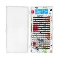 Черные ресницы Lash&Go (Лэш гоу) 2D 16 линий