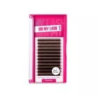 Ресницы коричневые OH! MY LASH 3D/W пучки