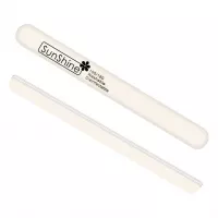 SunShine, Пилка WHITE прямая 100/180 C4WT, 1 шт белая