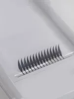 Ресницы черные пучки-перья elSHINE IZI Trend, микс, 12 лент Ресницы черные пучки-перья elSHINE IZI Trend, микс, 12 лент