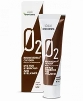 Краска для бровей и ресниц Warm walnut #6.42 BrowXenna OXYGEN, 15 мл, 1 шт