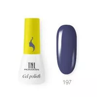 Гель-лак TNL 8 Чувств Mini №197 - ночной синий (3,5 мл.)