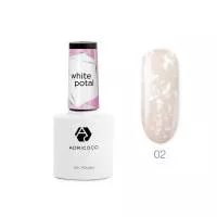 Гель-лак ADRICOCO White Potal № 02 – хрустальная туфелька (8 мл.)