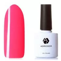Гель-лак ADRICOCO Pretty dolly №10 неоновый розовый (8 мл.)