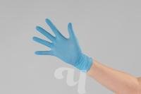 Перчатки нитриловые NitriMax s, голубой, 100 шт/упк