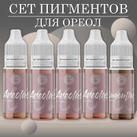 Сет пигментов для ареол FACE Areolas by Tatyanina