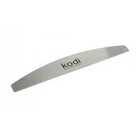Металлическая основа для пилки для маникюра в форме Полумесяц, Kodi (180/30 мм)