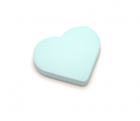 Спонж для макияжа TNL Сердце голубое