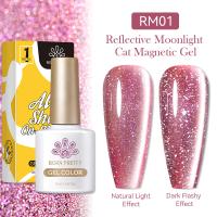 Born Pretty, Гель-лак Moonlight Reflective Cat Magnetic Gel RM01 57983-01, 10 мл