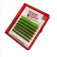 Ресницы Prime Lashes микс, Зеленые, 6 линий
