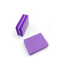 Микробаф с пластиковой прослойкой 100/180 фиолетовый, 3.5*2.5 см упаковка 100 штук