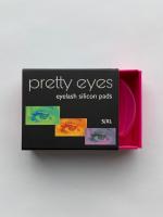 Валики для ламинирования ресниц “Pretty eyes “ (набор из 4 валиков, S/XL), Розовые