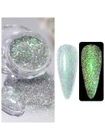 Nicole Diary, Aurora Reflective Glitter Powder G009 (0,5 гр), 1 шт