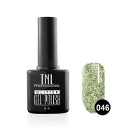 Гель-лак TNL - Glitter №46 - Бело-зеленый (10 мл.)