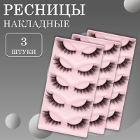 Ресницы накладные пучки Beauty Bro WO806-F 3 шт