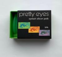 Валики для ламинирования ресниц “Pretty eyes soft“ (набор из 4 валиков, S/XL), Зеленые