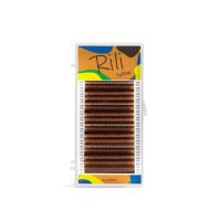 Ресницы коричневые Rili Toffee - 16 линий