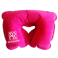 Подушка надувная Barbara (Барбара), розовая